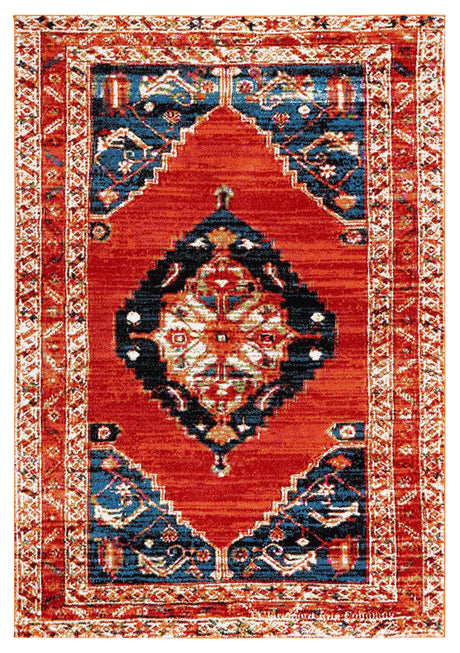 Safavieh Vintage Hamadan Vth228Q Red/Navy Rugs.