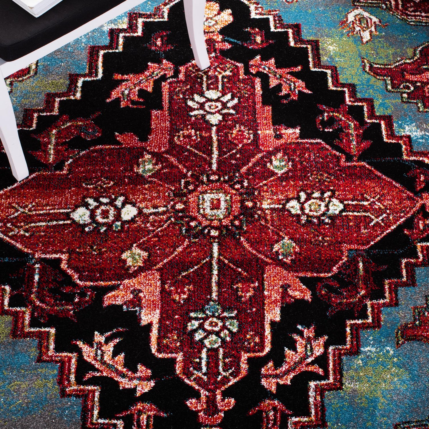 Safavieh Vintage Hamadan Vth248M Blue/Red Rugs.