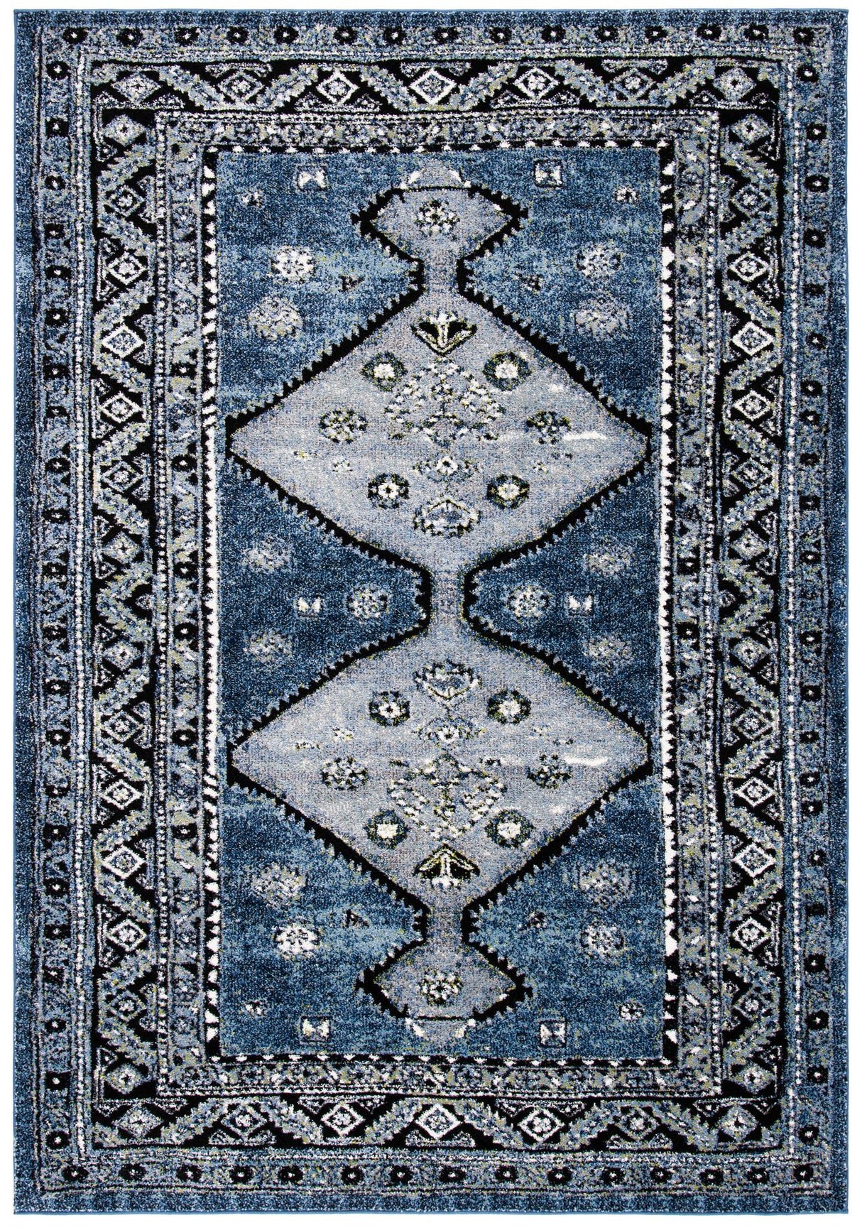 Safavieh Vintage Hamadan Vth252M Blue/Grey Rugs.
