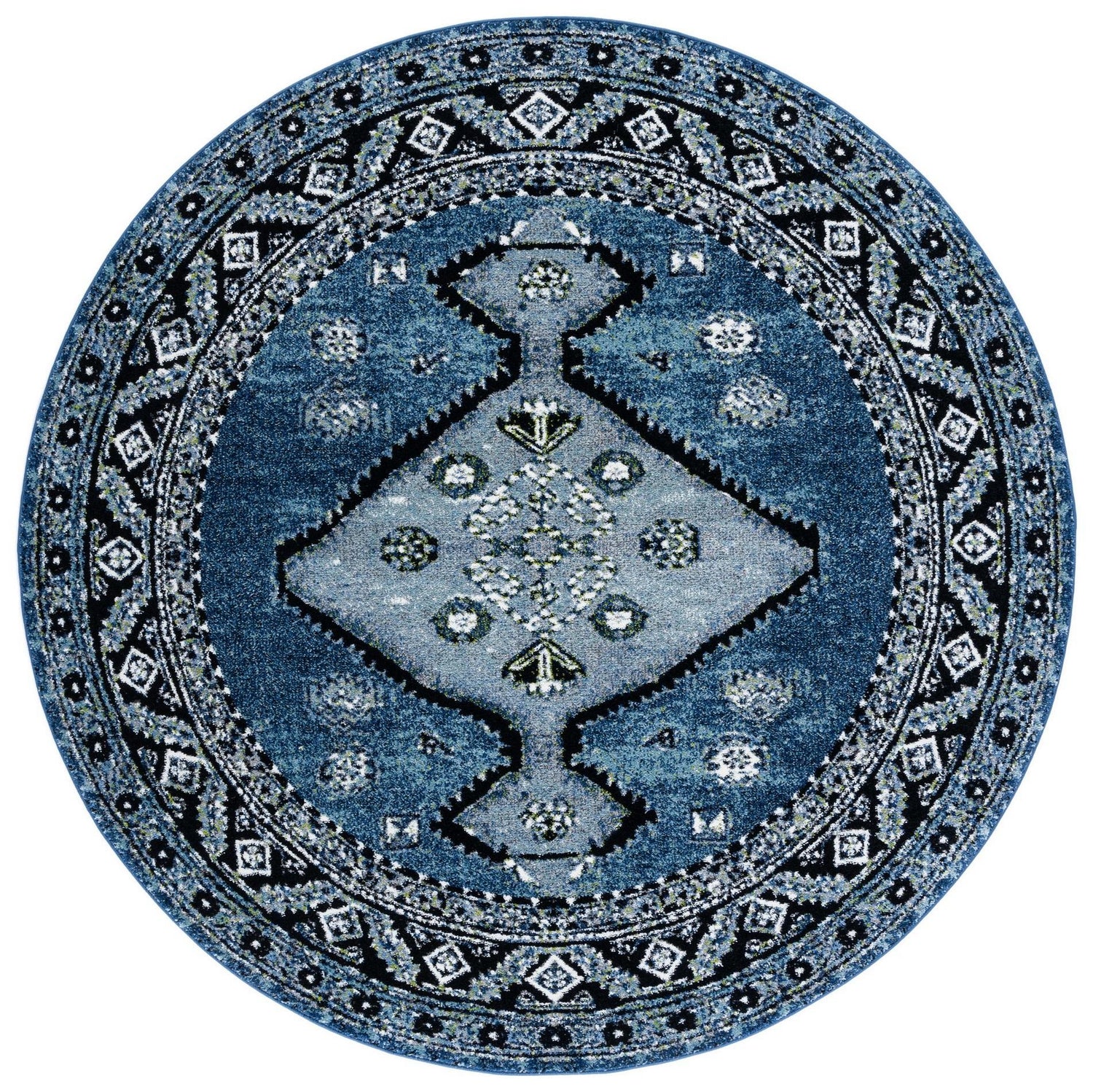Safavieh Vintage Hamadan Vth252M Blue/Grey Rugs.
