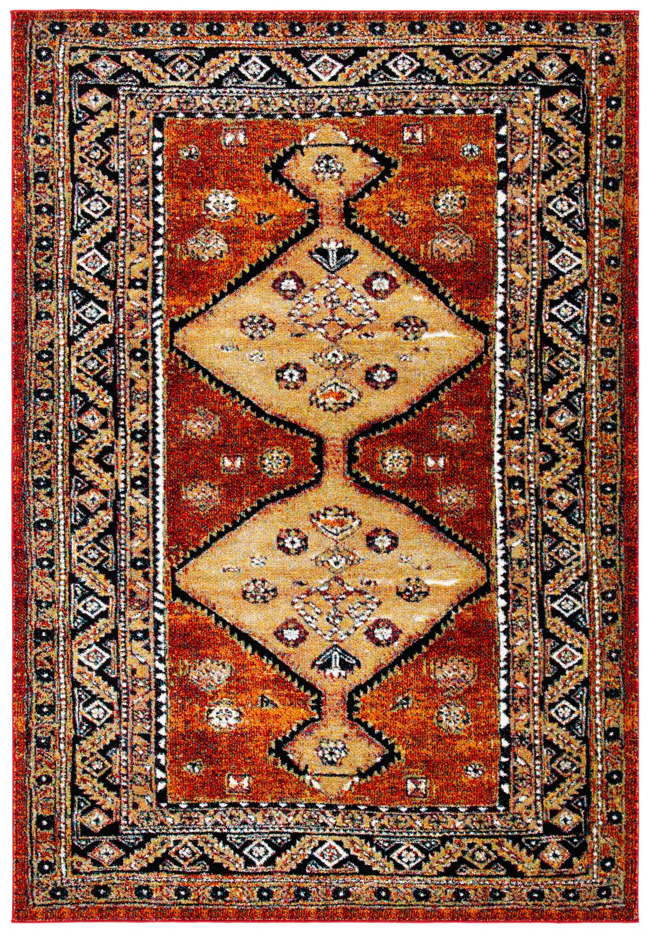 Safavieh Vintage Hamadan Vth252P Rust/Gold Rugs.