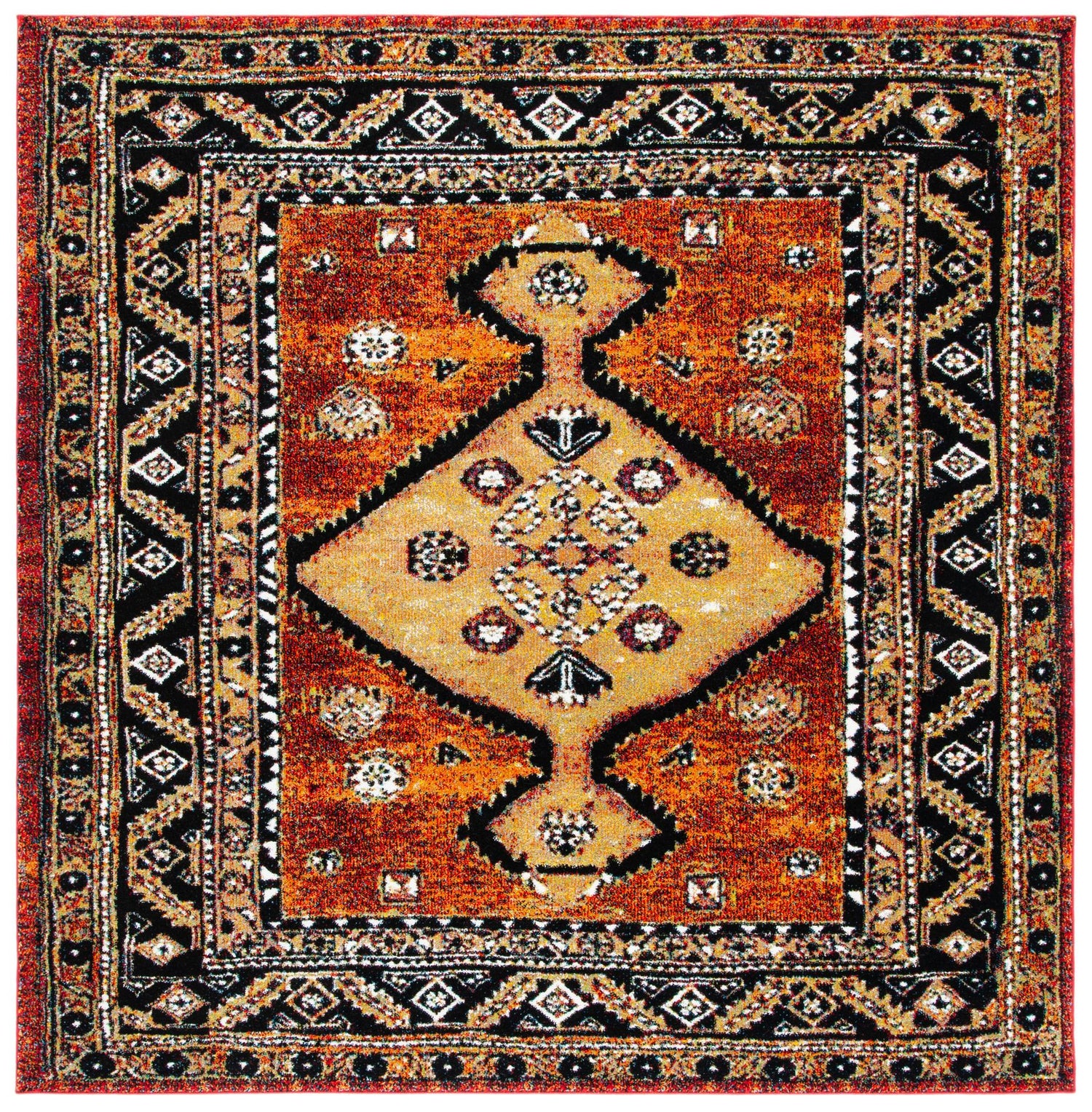 Safavieh Vintage Hamadan Vth252P Rust/Gold Rugs.
