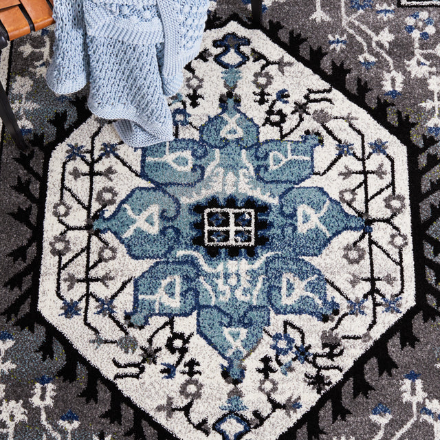 Safavieh Vintage Hamadan Vth264M Blue/Grey Rug.