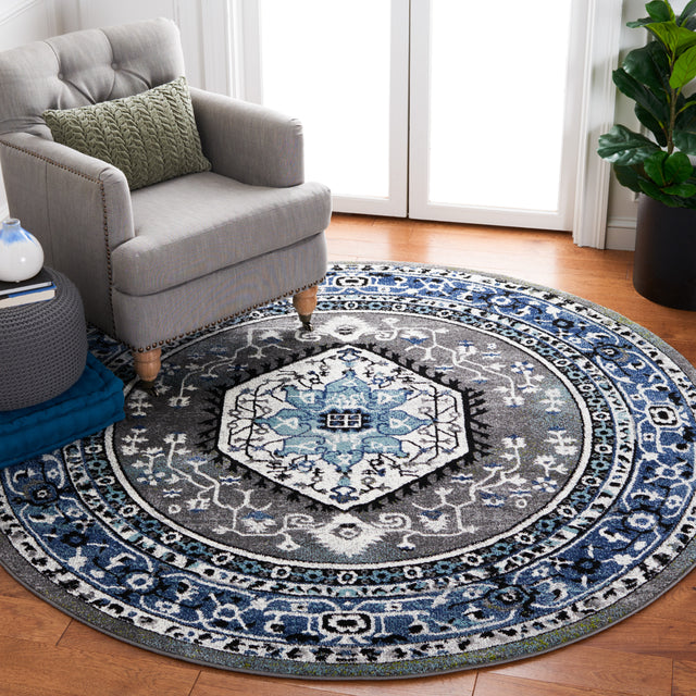 Safavieh Vintage Hamadan Vth264M Blue/Grey Rug.
