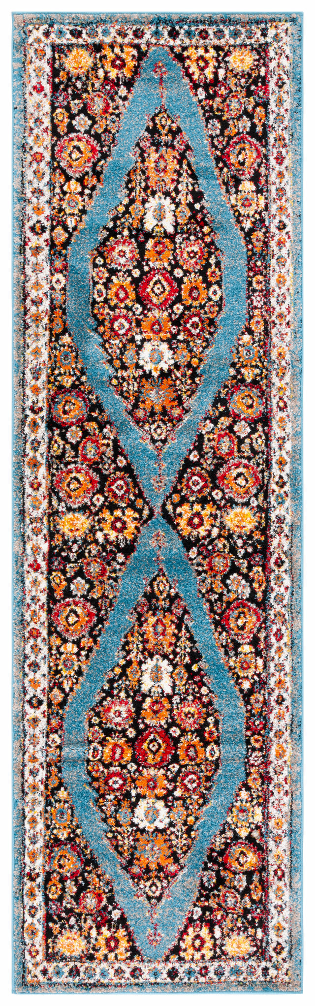Safavieh Vintage Hamadan Vth265M Blue/Black Rug.