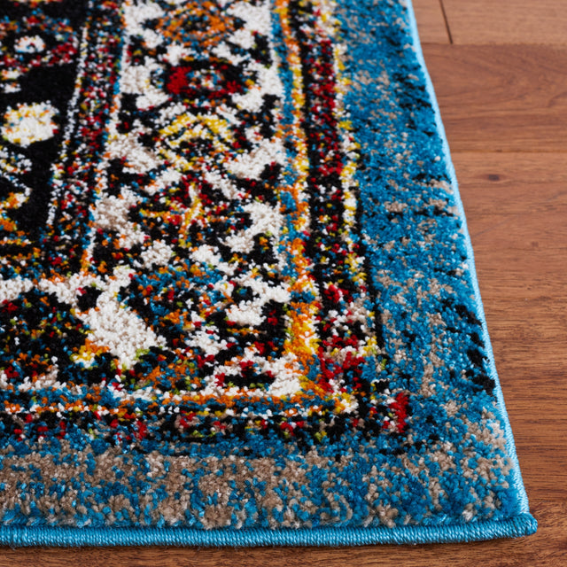 Safavieh Vintage Hamadan Vth265M Blue/Black Rug.