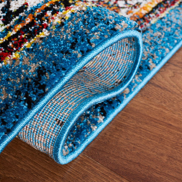 Safavieh Vintage Hamadan Vth265M Blue/Black Rug.