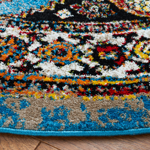 Safavieh Vintage Hamadan Vth265M Blue/Black Rug.