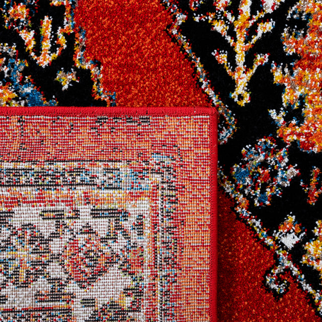 Safavieh Vintage Hamadan Vth265Q Red/Black Rug.