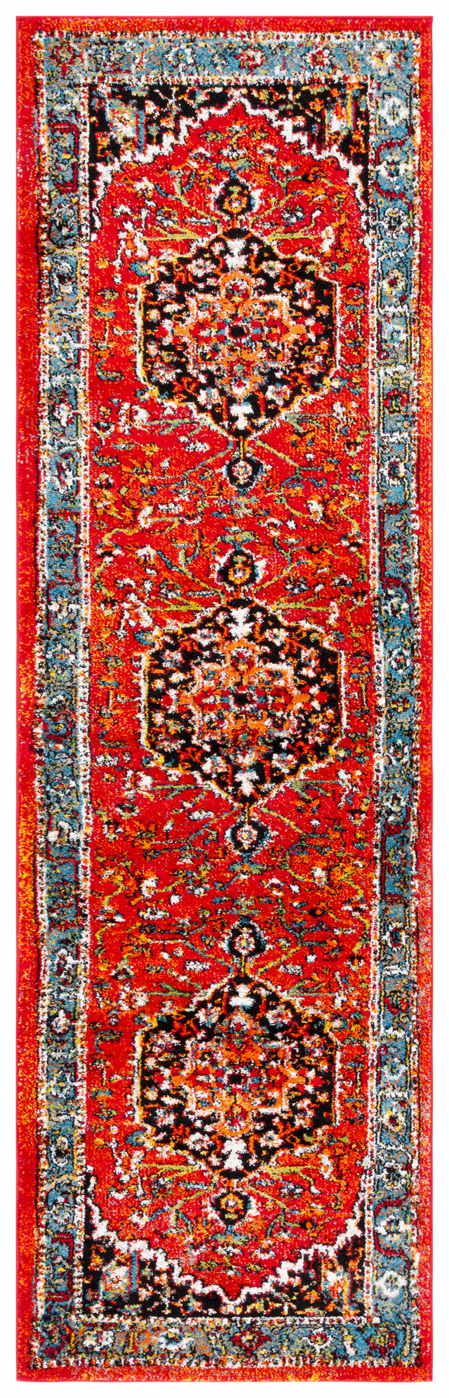 Safavieh Vintage Hamadan Vth266Q Red/Blue Rug.