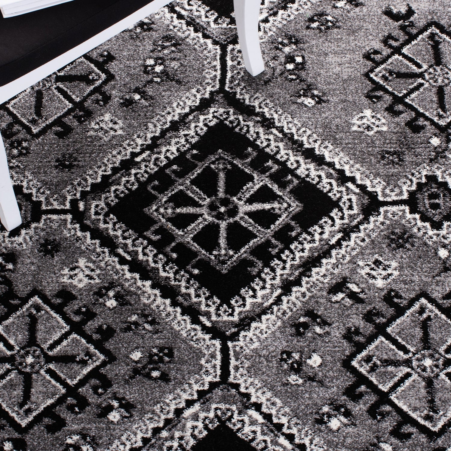 Safavieh Vintage Hamadan Vth293F Grey/Black Rugs.