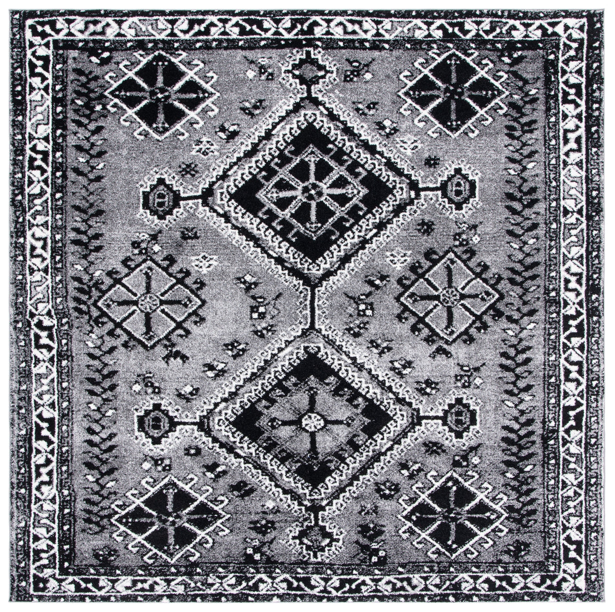 Safavieh Vintage Hamadan Vth293F Grey/Black Rugs.