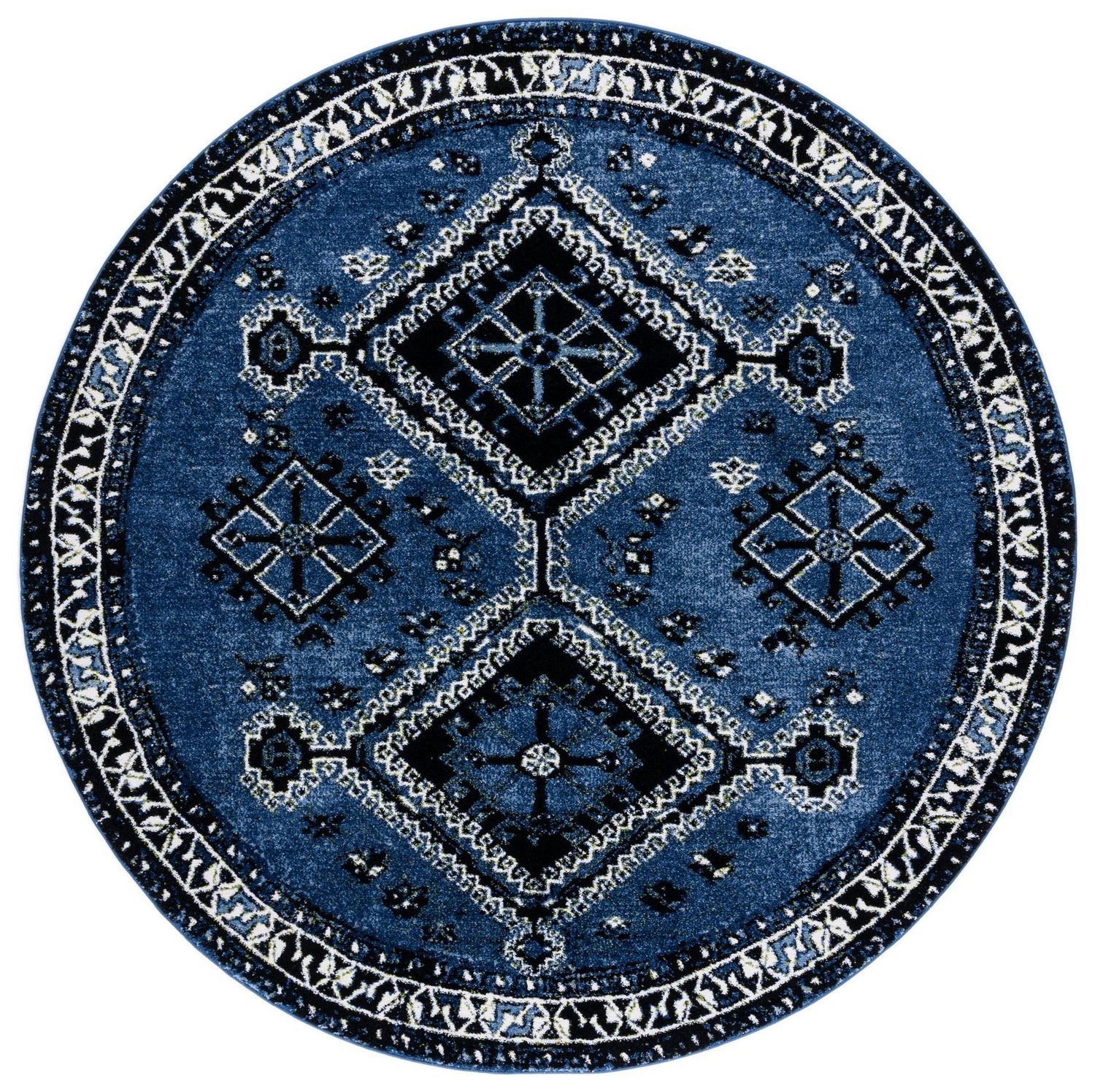 Safavieh Vintage Hamadan Vth293M Blue/Black Rugs.