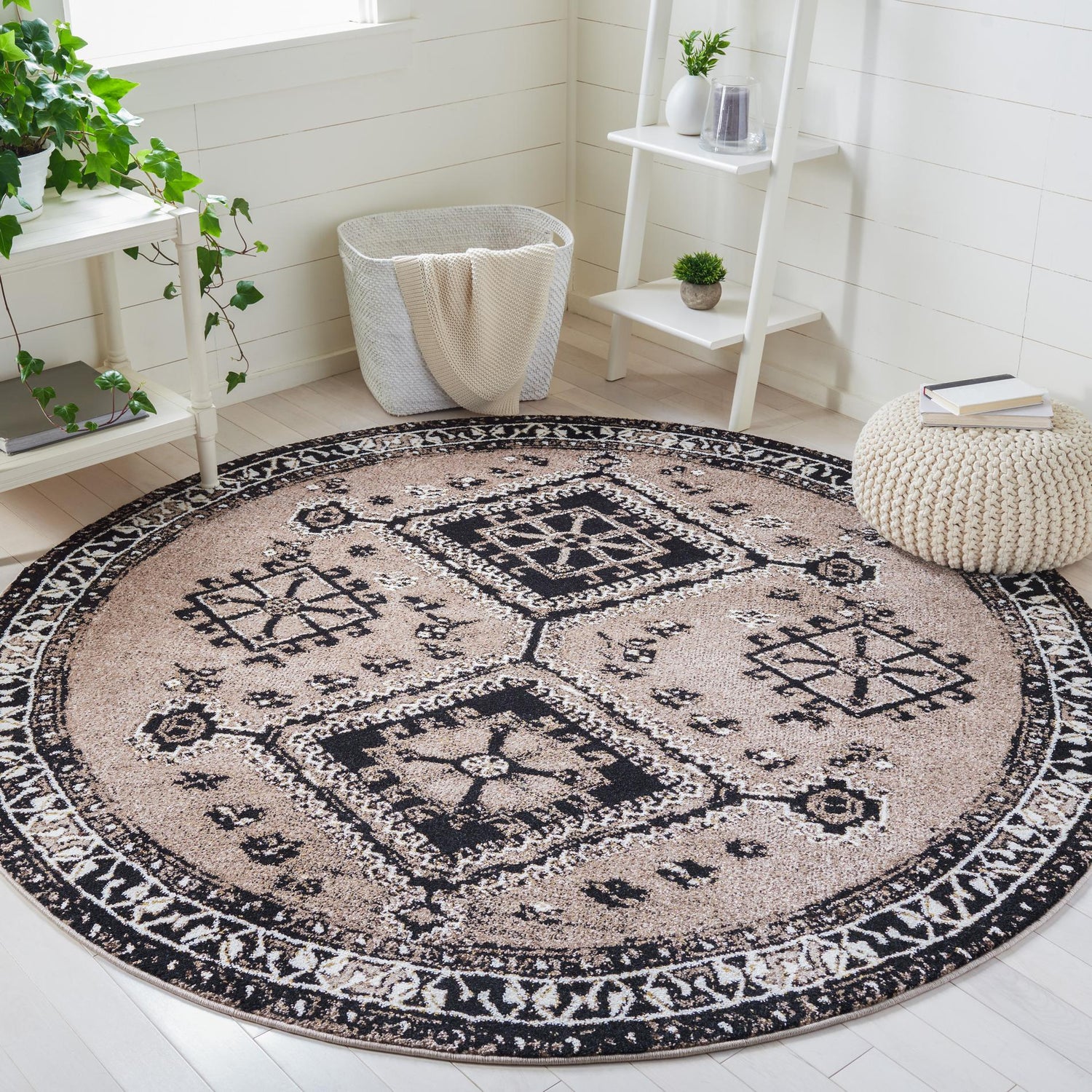 Safavieh Vintage Hamadan Vth293T Brown/Black Rugs.