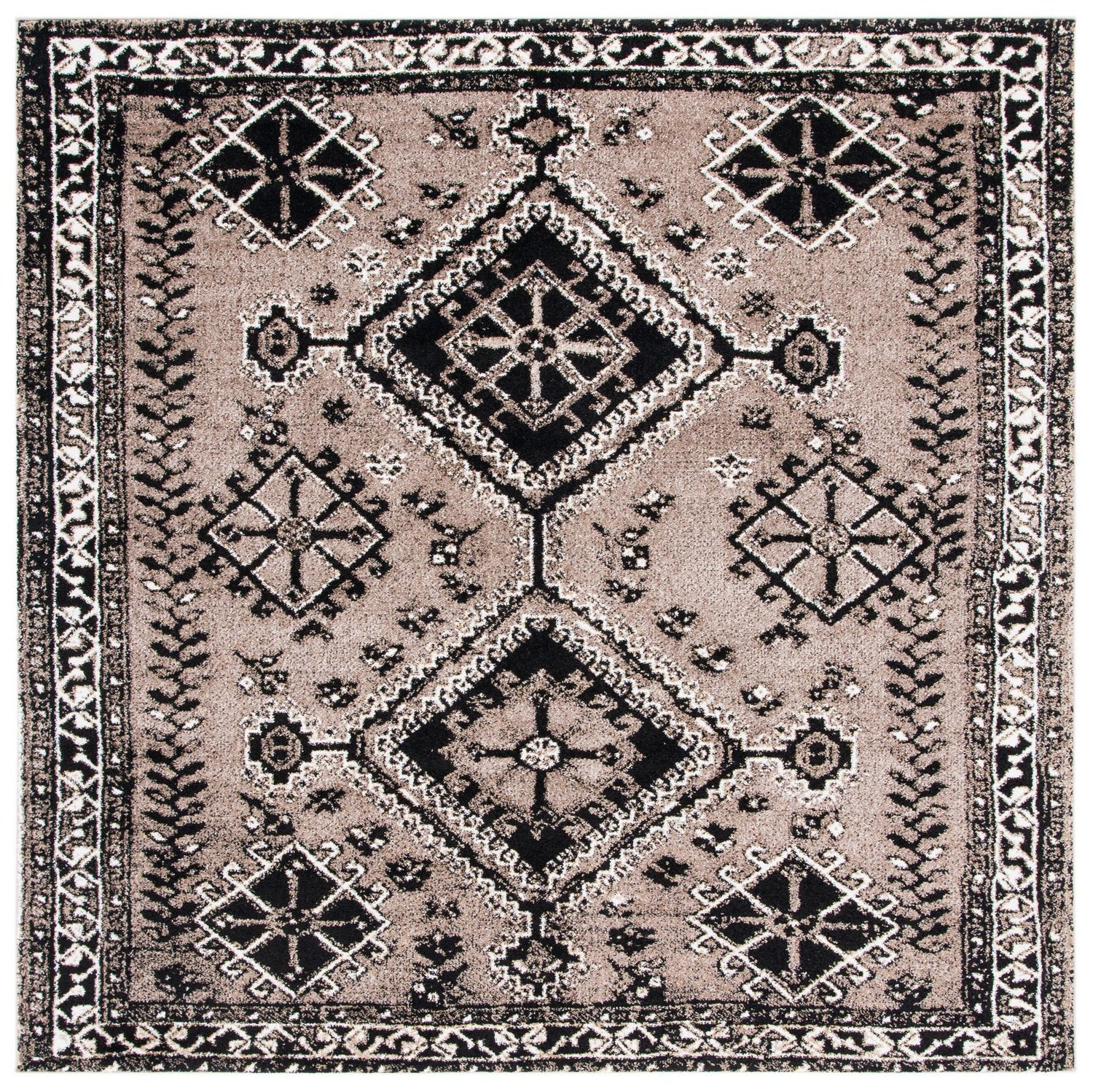 Safavieh Vintage Hamadan Vth293T Brown/Black Rugs.