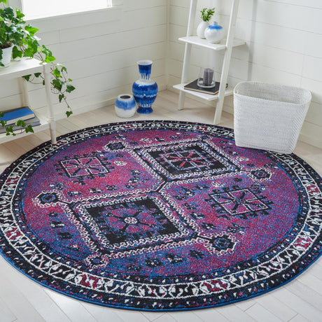 Safavieh Vintage Hamadan Vth293V Purple/Black Rugs.