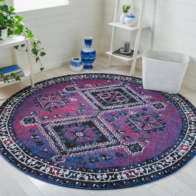 Safavieh Vintage Hamadan Vth293V Purple/Black Rugs.