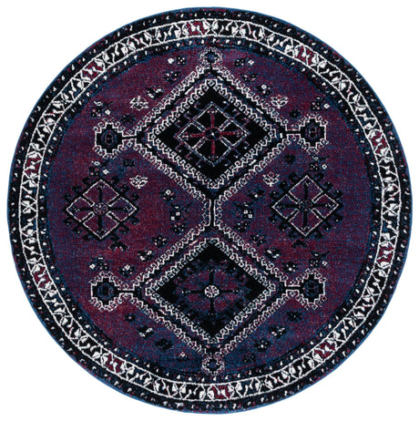 Safavieh Vintage Hamadan Vth293V Purple/Black Rugs.