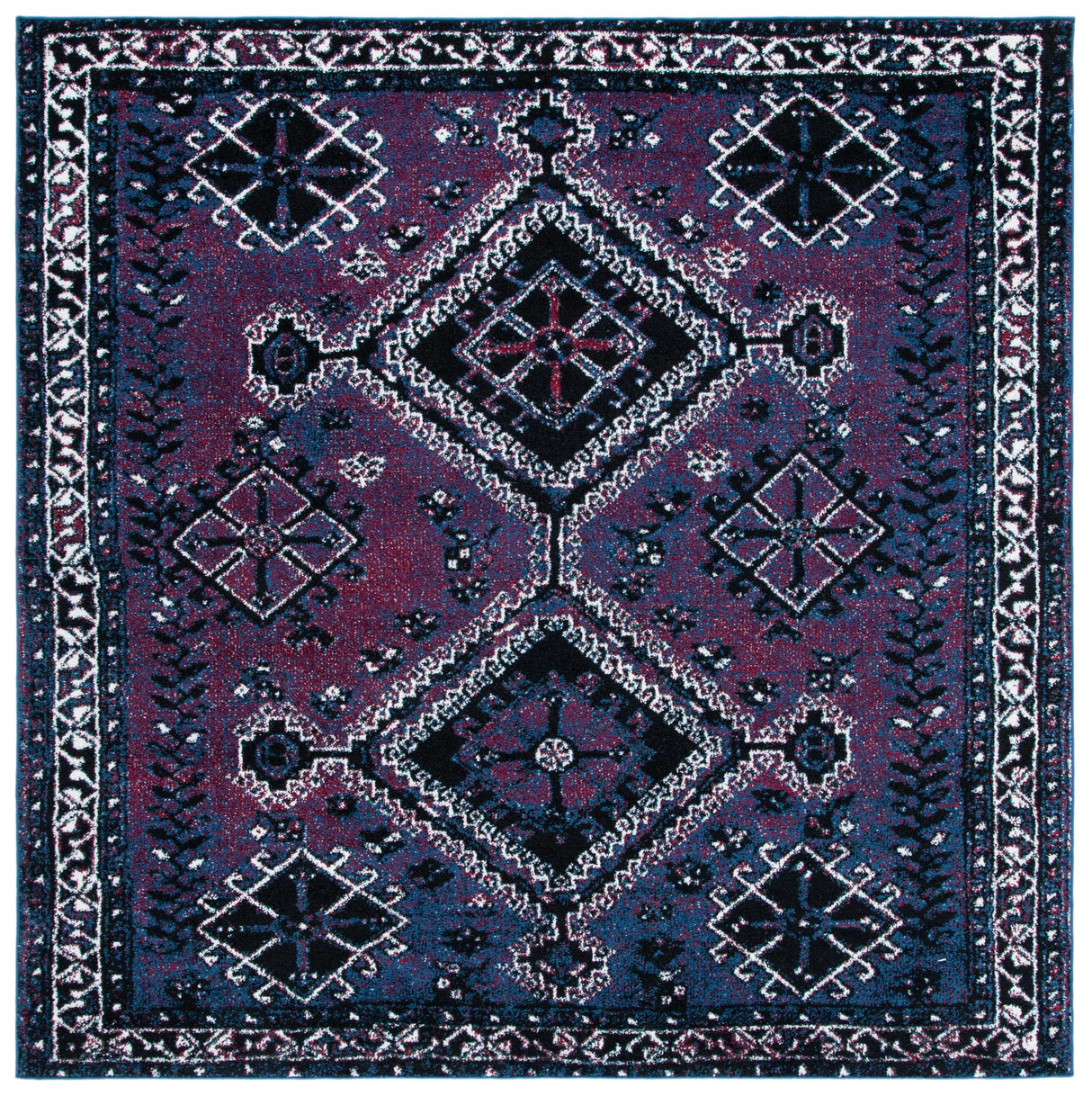 Safavieh Vintage Hamadan Vth293V Purple/Black Rugs.