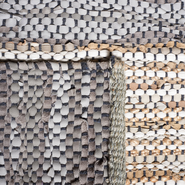 Safavieh Vintage Leather Vtl204F Grey/Natural Rug.