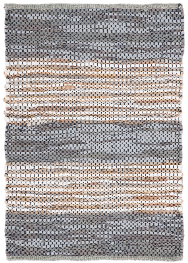 Safavieh Vintage Leather Vtl204F Grey/Natural Rug.