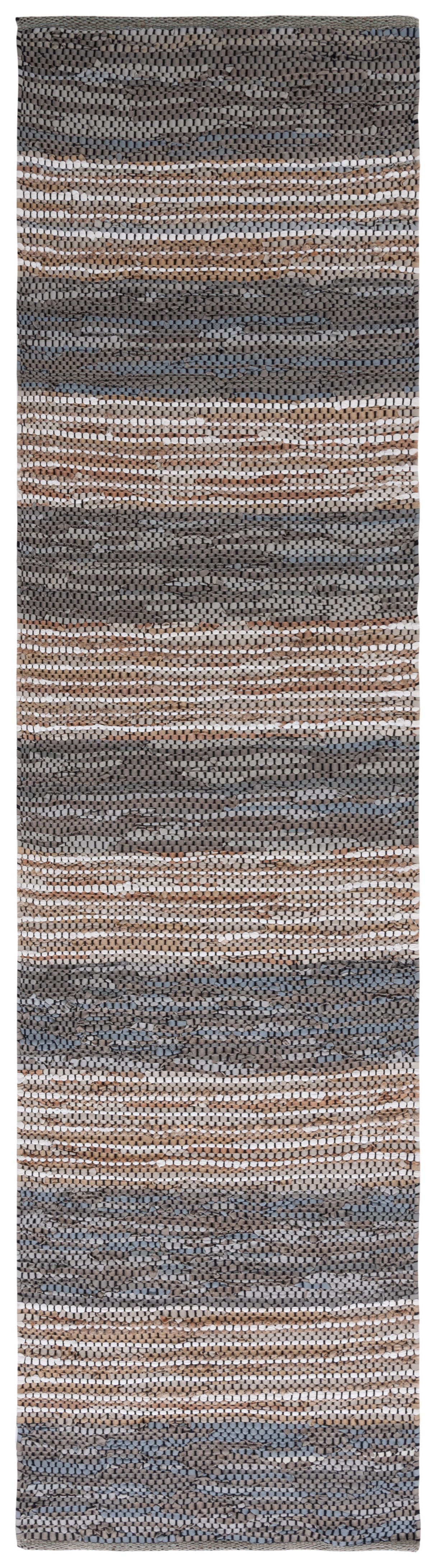 Safavieh Vintage Leather Vtl204F Grey/Natural Rug.