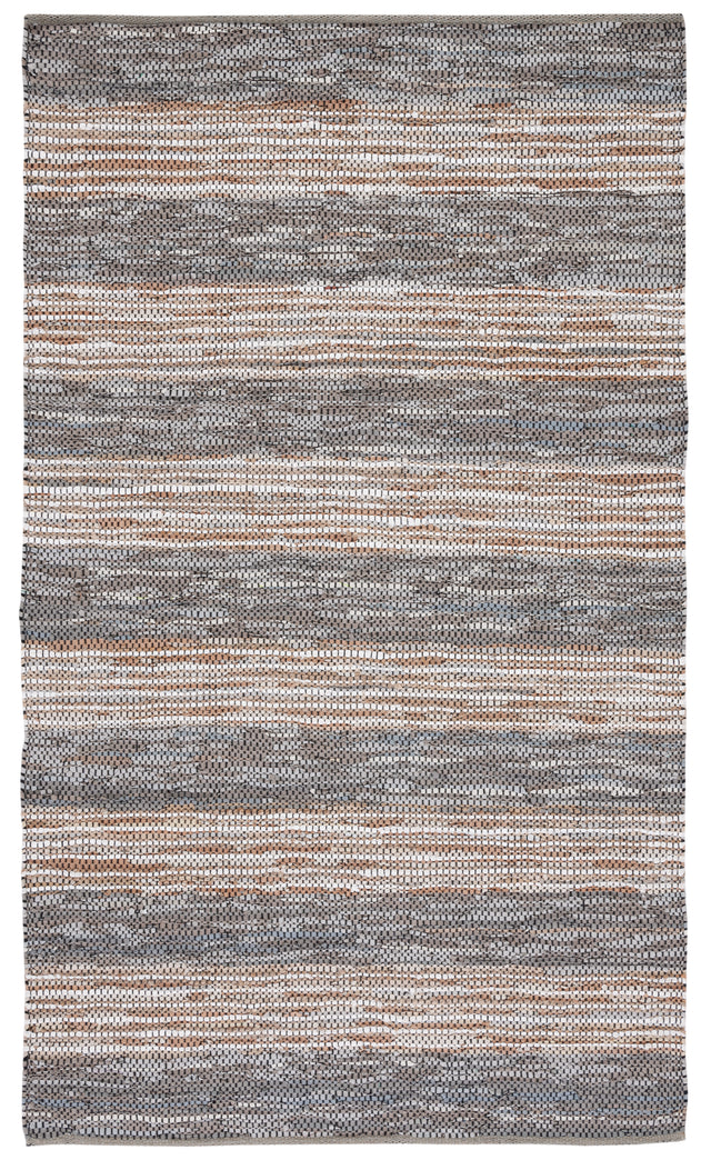 Safavieh Vintage Leather Vtl204F Grey/Natural Rug.