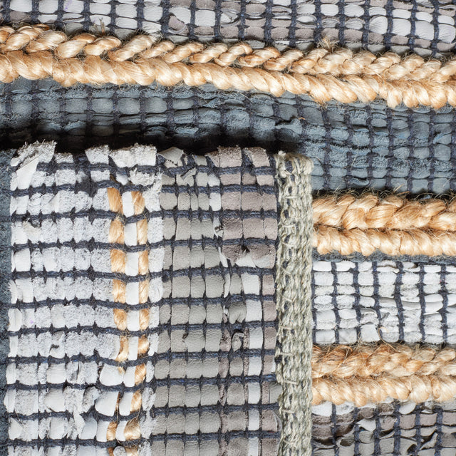 Safavieh Vintage Leather Vtl206F Grey/Natural Rug.