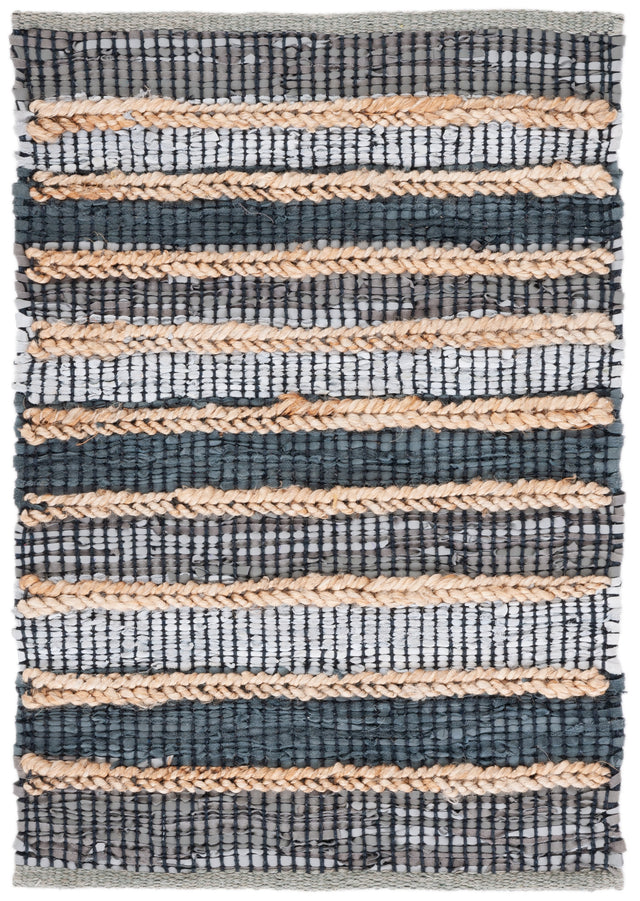 Safavieh Vintage Leather Vtl206F Grey/Natural Rug.