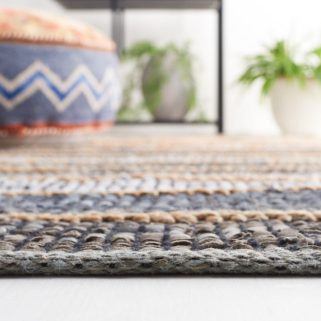 Safavieh Vintage Leather Vtl206F Grey/Natural Rug.