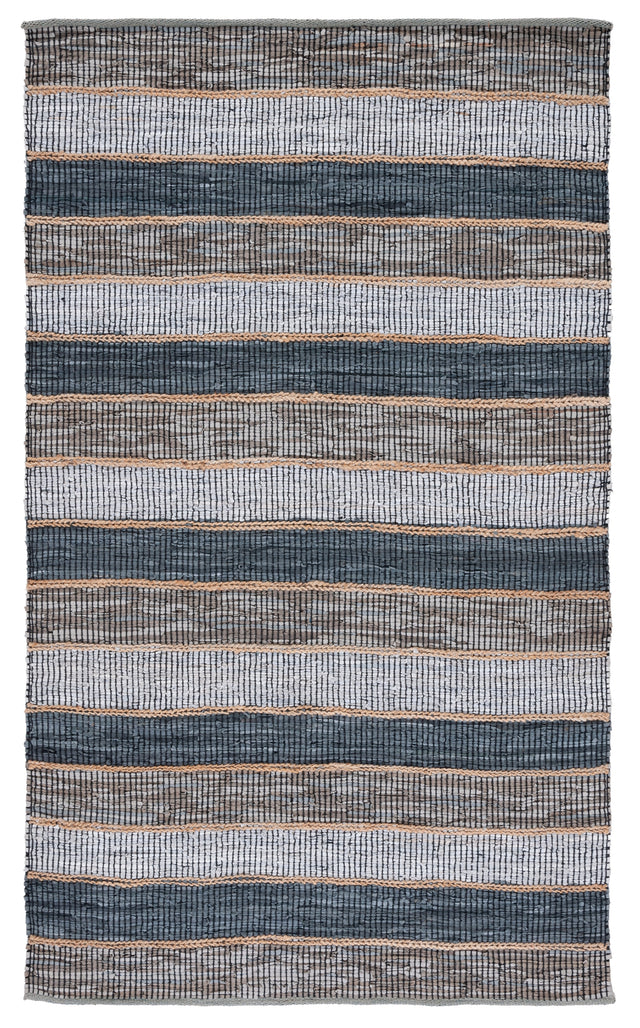 Safavieh Vintage Leather Vtl206F Grey/Natural Rug.