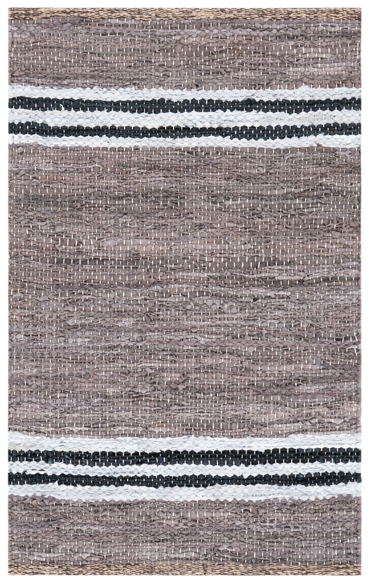 Safavieh Vintage Leather Vtl400F Grey/Ivory Rugs.