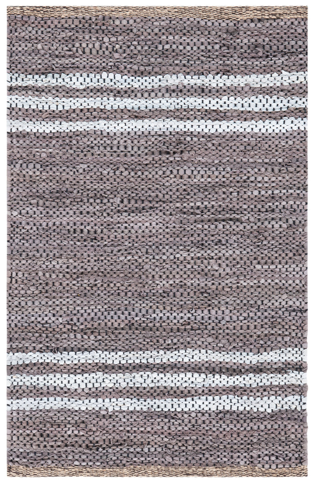 Safavieh Vintage Leather Vtl400G Silver/Ivory Rugs.