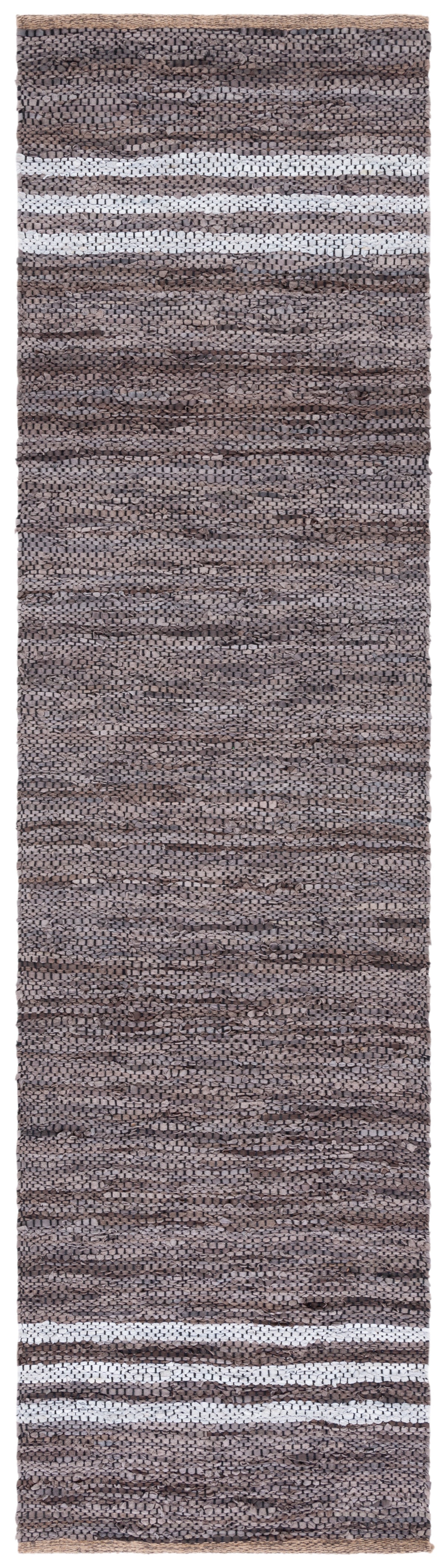 Safavieh Vintage Leather Vtl400G Silver/Ivory Rugs.