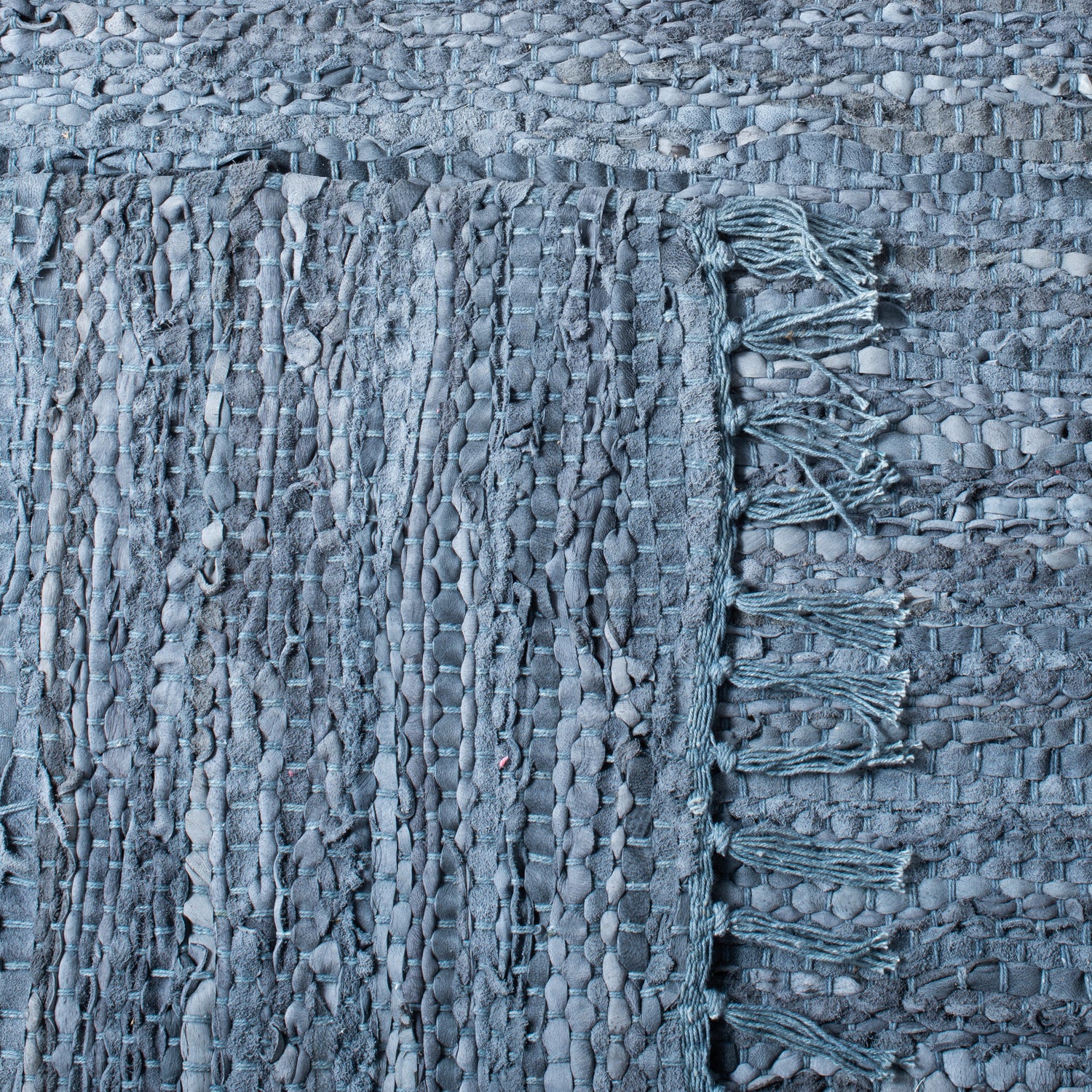 Safavieh Vintage Leather Vtl501M Blue/Grey Rugs.