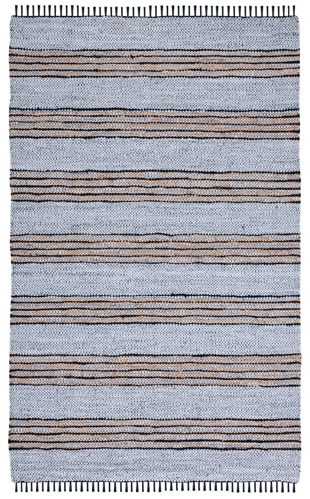 Safavieh Vintage Leather Vtl601G Silver/Natural Rugs.