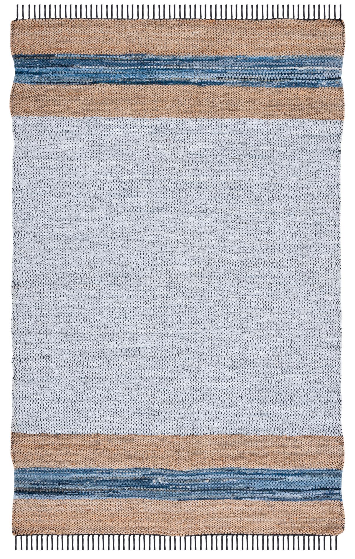Safavieh Vintage Leather Vtl602F Grey/Natural Rugs.