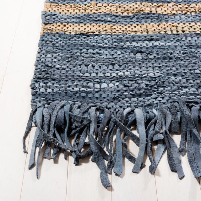 Safavieh Vintage Leather Vtl702F Grey/Beige Rug.