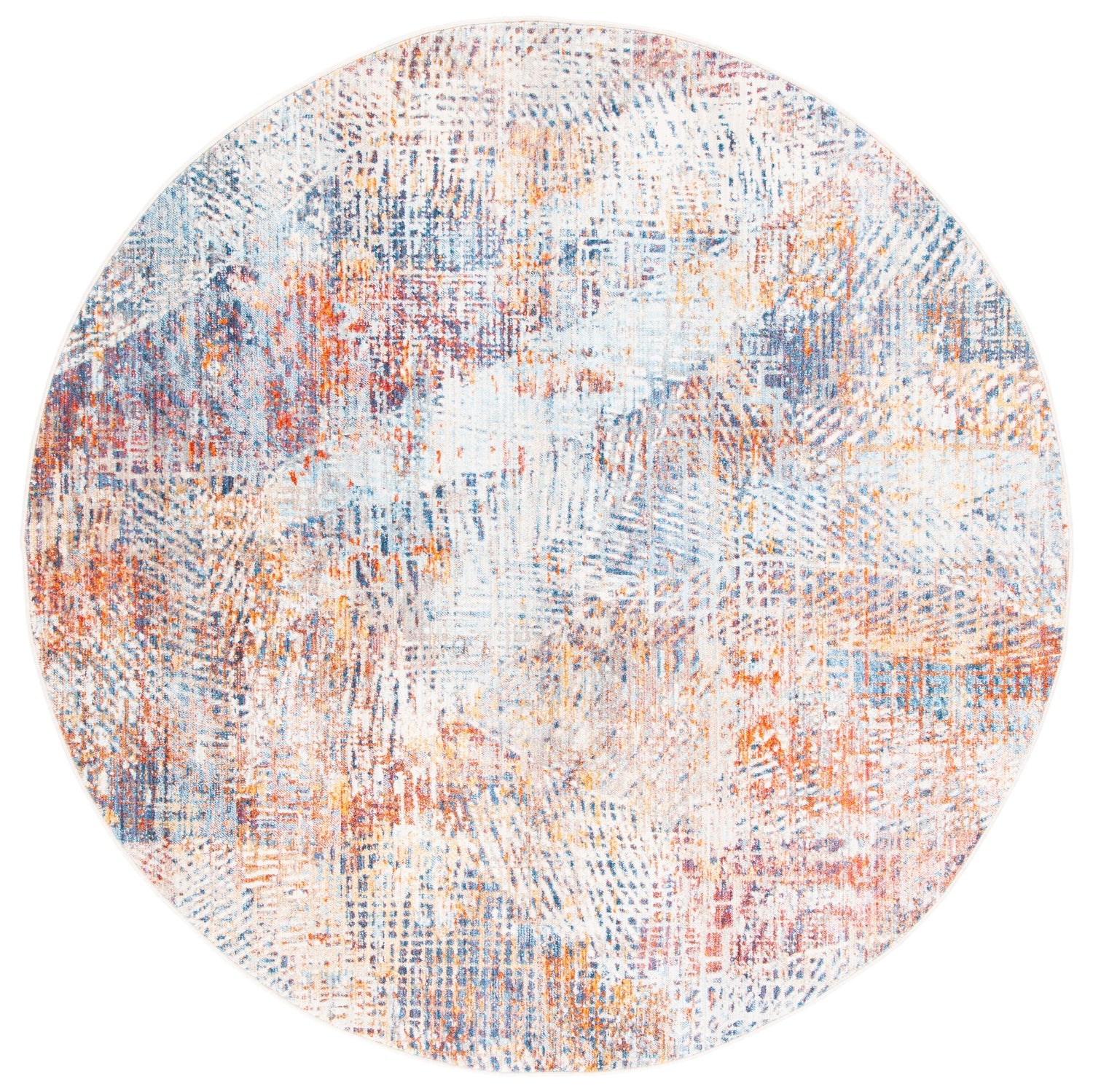 Safavieh Vintage Persian Vtp429P Blue/Rust Rugs.