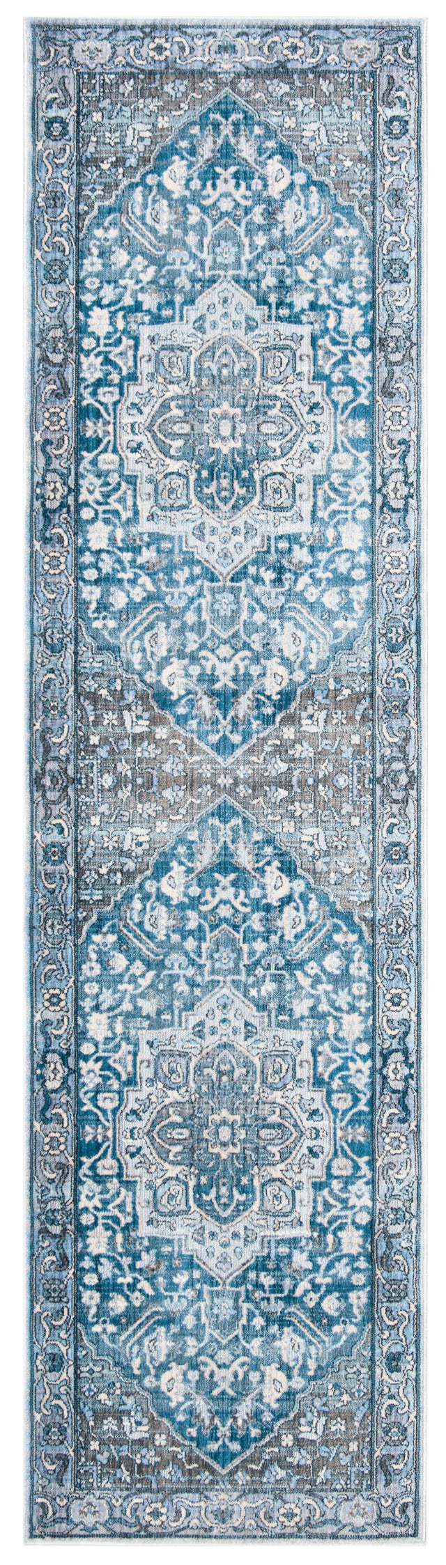 Safavieh Vintage Persian Vtp479H Charcoal/Blue Rug.