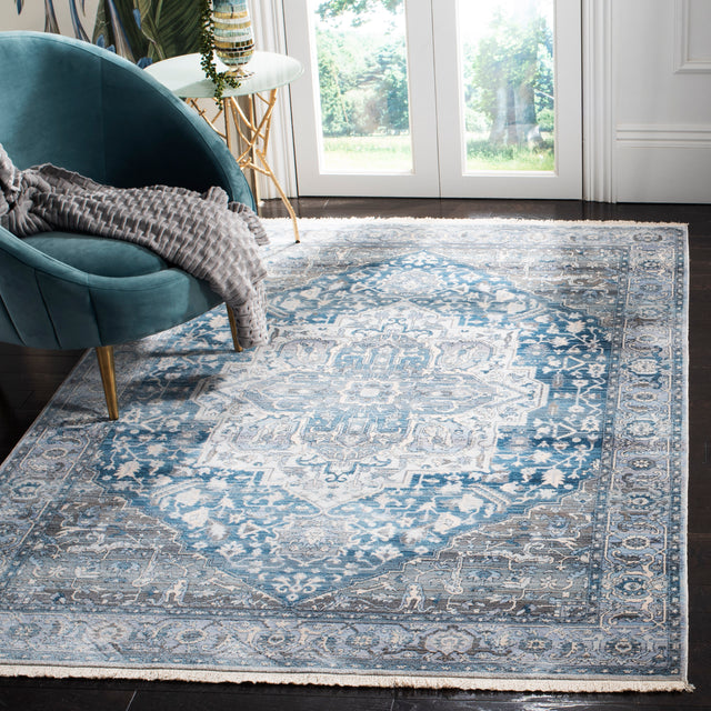 Safavieh Vintage Persian Vtp479H Charcoal/Blue Rug.