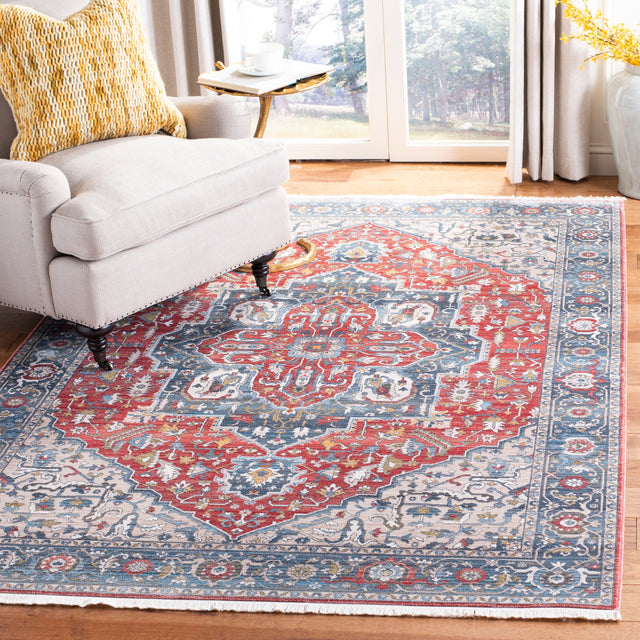 Safavieh Vintage Persian Vtp479M Red/Blue Rug.