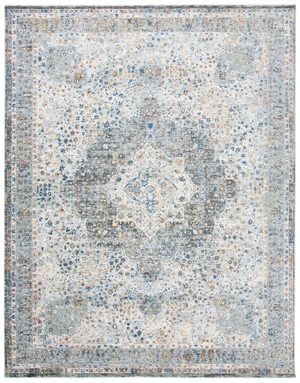 Safavieh Winston Wnt198A Beige/Grey Rug.