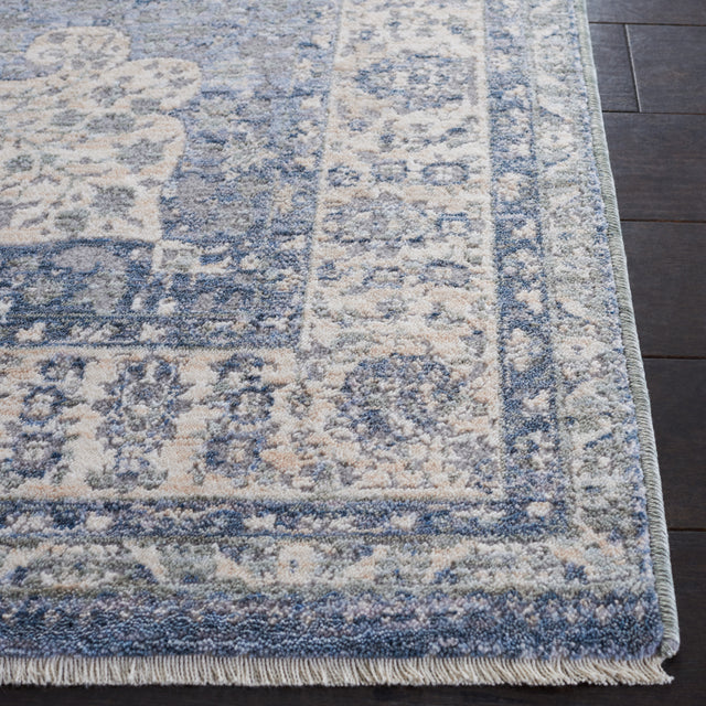 Safavieh Winston Wnt198M Blue/Creme Rugs.