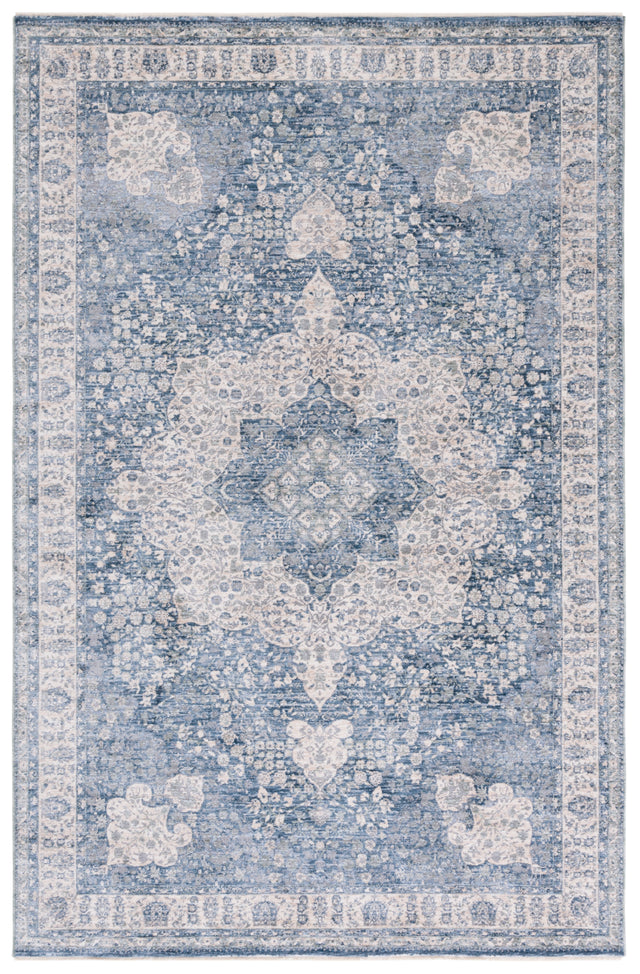 Safavieh Winston Wnt198M Blue/Creme Rugs.