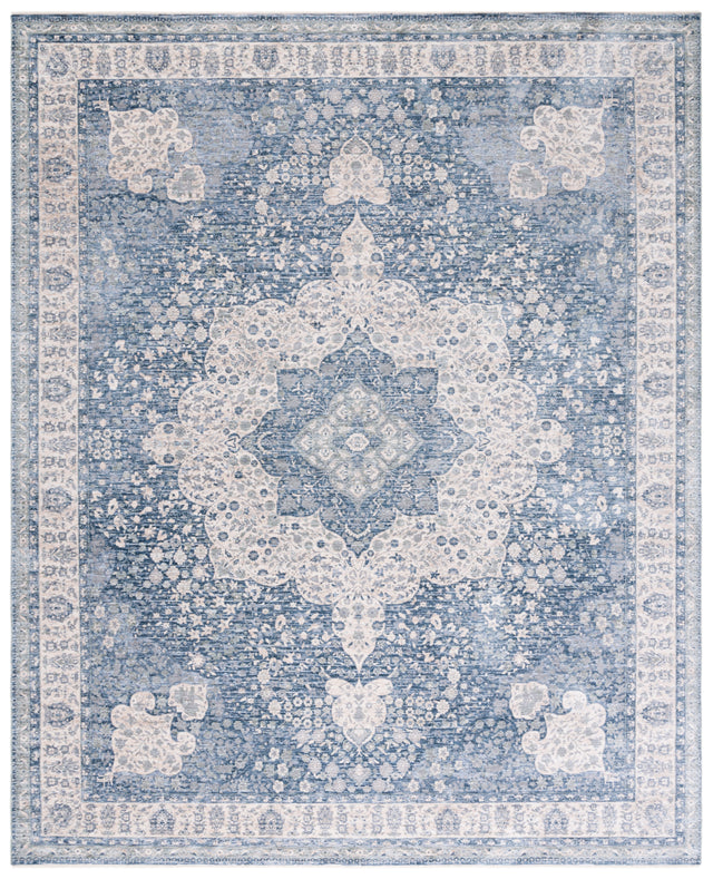 Safavieh Winston Wnt198M Blue/Creme Rugs.