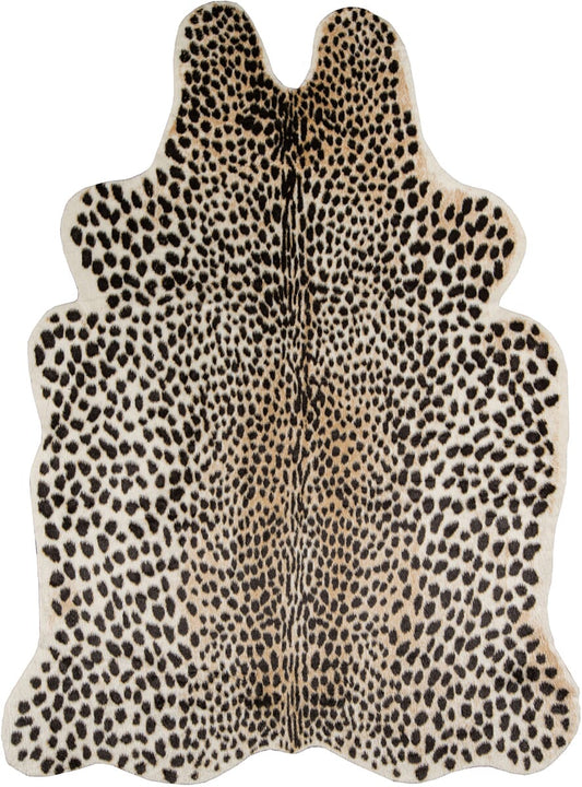Momeni Erin Gates Acadia Cheetah Aca-2 Multi Animal Prints /Images Area Rug