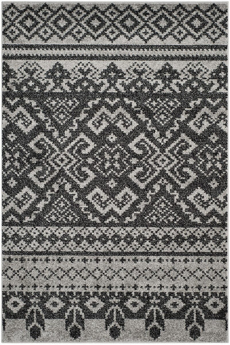 Safavieh Adirondack Adr107A Silver / Black Rugs.