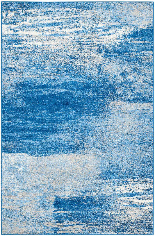 Safavieh Adirondack Adr112F Silver / Blue Organic / Abstract Area Rug