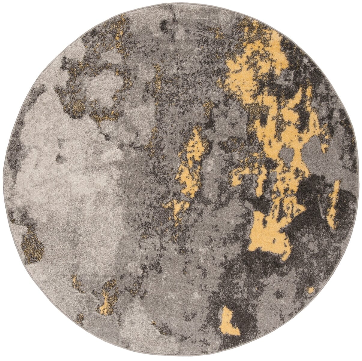 Safavieh Adirondack Adr134H Grey / Yellow Organic / Abstract Area Rug